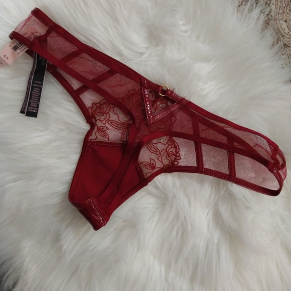 Size XS Midnight Affair Thong Panty - Picture 3 of 9